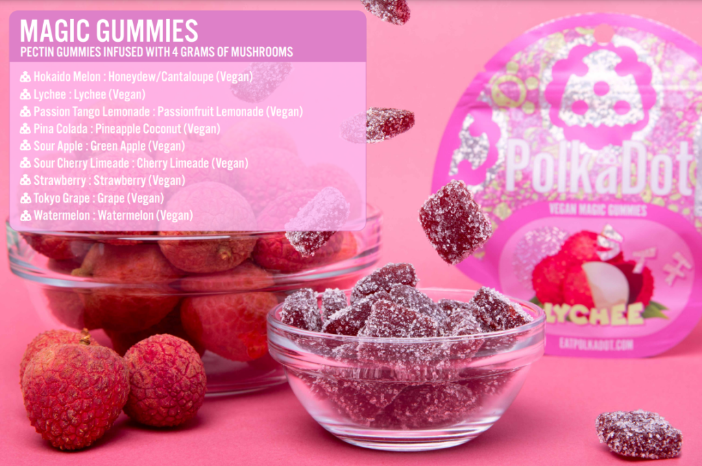 POLKADOT MAGIC GUMMIES MENU